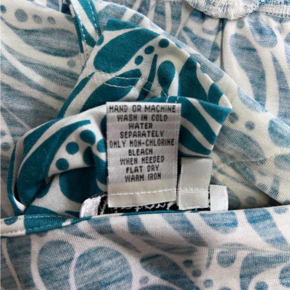 Winter Silks Top Womens Size M 60% Silk 40% Modal High Waisted 3/4 Sleeves Soft! - Picture 5 of 11